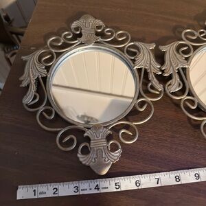 Elegant Silver Wall Mirror Decor